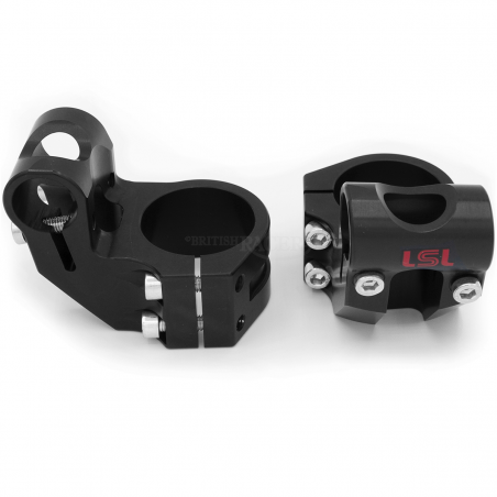 Lsl Offset High Clamps Britishracer Custom And Performance Parts