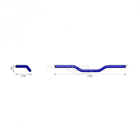 Superbike Handlebar Britishracer Custom And Performance Parts