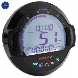 KOSO DL-03SR speedometer Ø 70