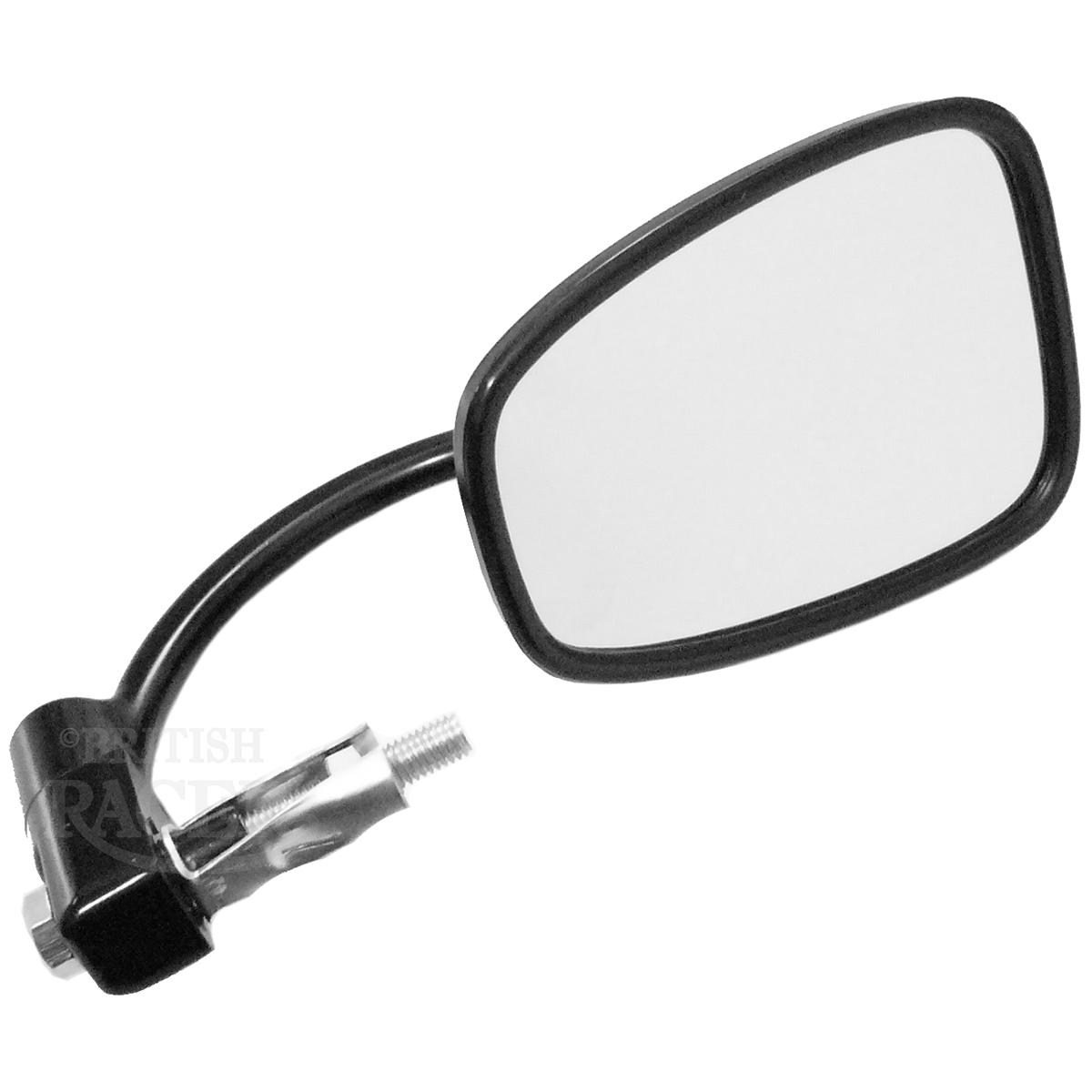 black bar-end mirror   Custom and Performance Parts